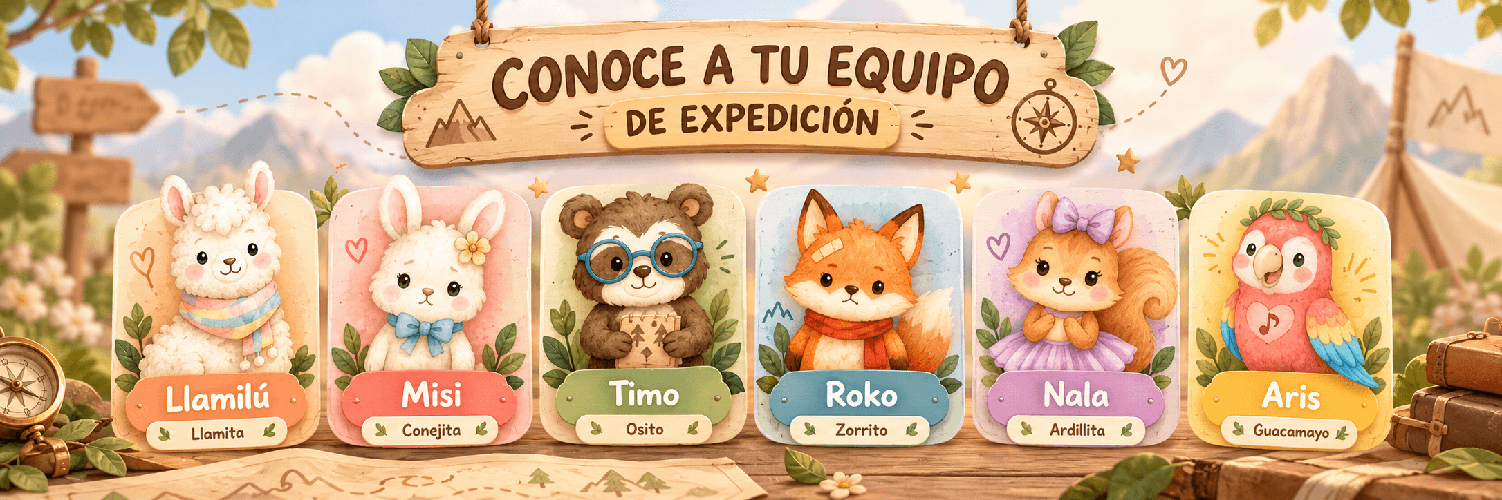 Conoce a tu equipo de expedición